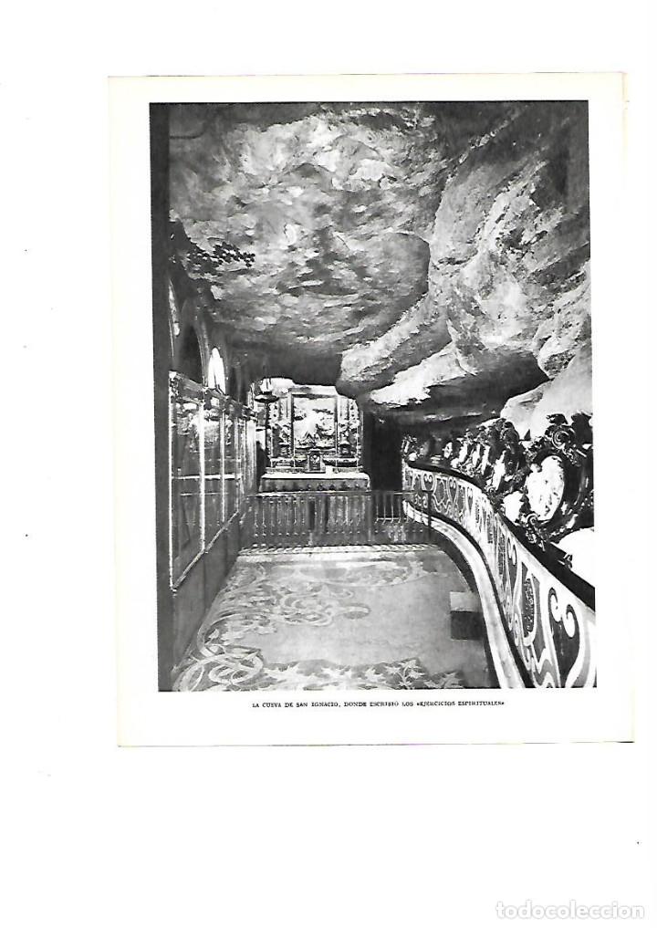 Collezionismo: A&Ntilde;O 1961 RECORT PRENSA FOTOGRAFIA CUEVA SAN IGNACIO COVA SANT IGNASI MANRESA EJERCICIOS ESPIRITUALES