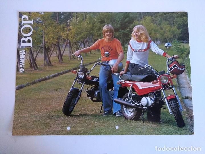 Coleccionismo: CARTEL PUBLICIDAD YAMAHA BOP.