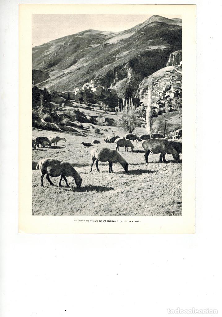 Collectionnisme: A&Ntilde;O 1961 RECORTE PRENSA FOTOGRAFIA CASTELLAR DE N'HUG SANTUARIO DE MONTGRONY SANTUARI