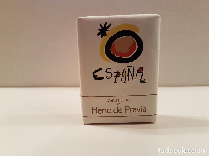 Coleccionismo: antiguo jabon espa&ntilde;a heno de pravia pastilla peque&ntilde;a muy buen estado ver fotos