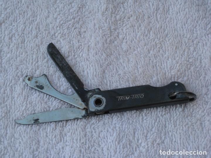 Coleccionismo: ABREBOTELLAS, LIMA Y NAVAJITA DE METAL MARCA TRIM TRIO. MADE IN USA