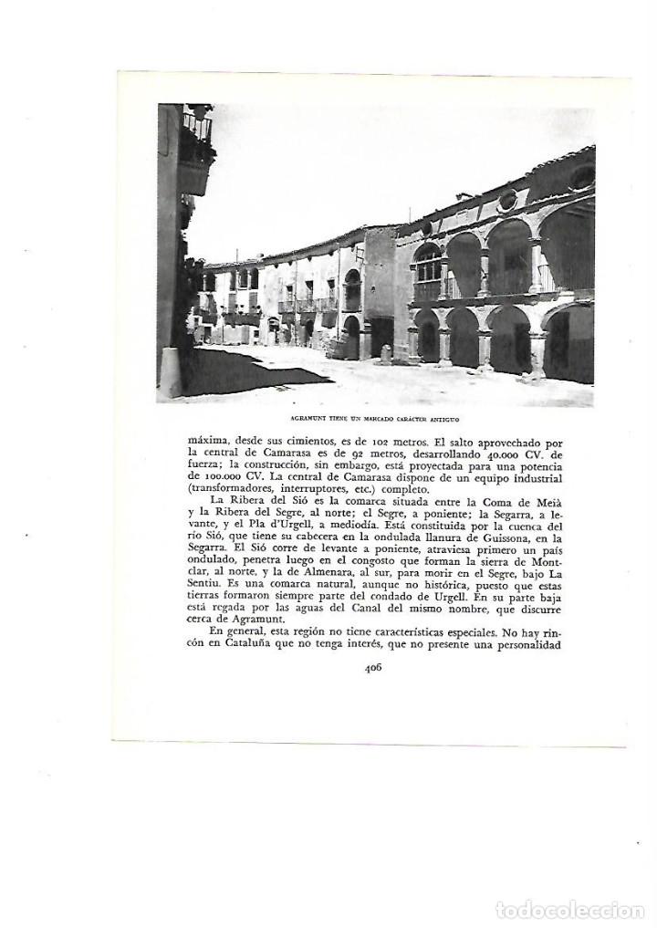 Collecting paper: A&Ntilde;O 1961 RECORTE PRENSA FOTOGRAFIA AGRAMUNT