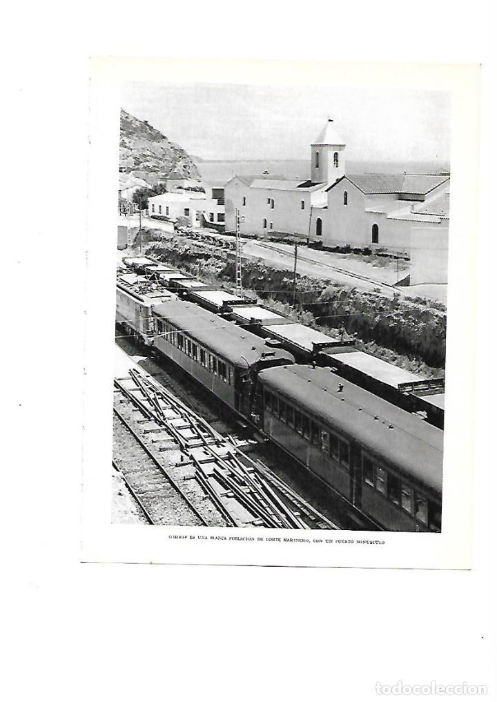 Coleccionismo: A&Ntilde;O 1961 RECORTE PRENSA FOTOGRAFIA GARRAF ESTACION DE TREN FERROCARRIL
