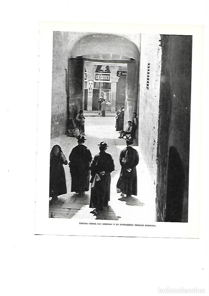 Collecting paper: &Ntilde;O 1961 RECORTE PRENSA FOTOGRAFIA TORTOSA OBISPADO LA SARRA PALACIO EPISCOPAL GENTES CATEDRAL GOTICO