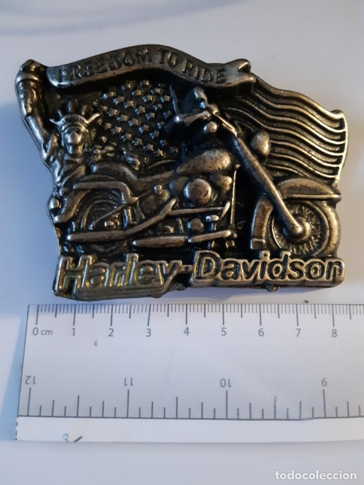 Coleccionismo: HEBILLA  HARLEY DAVIDSON - Foto 1