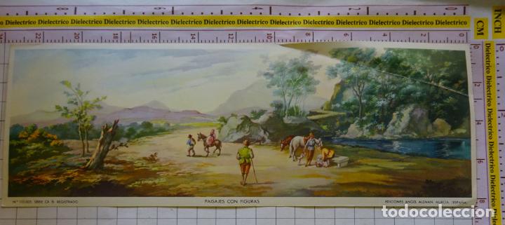 Collecting paper: L&Aacute;MINA PAISAJES CON FIGURAS. EDICIONES &Aacute;NGEL ALEM&Aacute;N, MURCIA. ESPA&Ntilde;A.