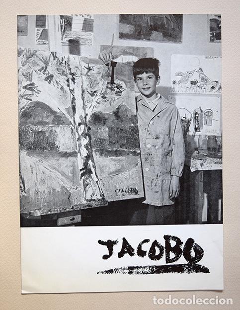 Coleccionismo: Jacobo Mart&iacute;nez de Irujo, Siruela. D&iacute;ptico Galer&iacute;a Biosca, Madrid, 1964
