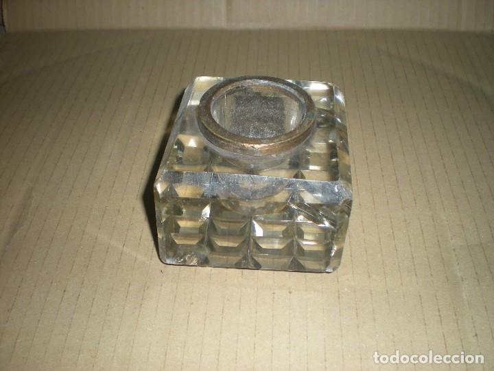 Coleccionismo: TINTERO DE CRISTAL - Foto 1