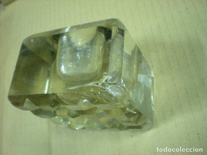 Coleccionismo: TINTERO DE CRISTAL - Foto 4
