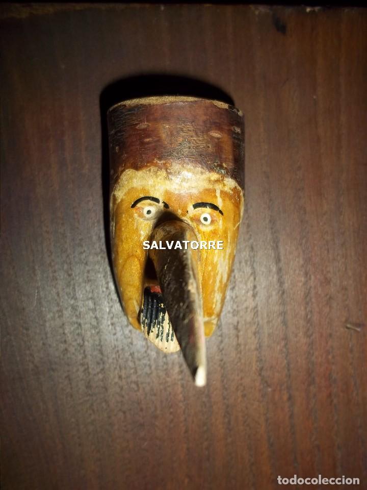 Coleccionismo: CAZOLETA PIPA FUMAR. NARIZUDO. - Foto 1