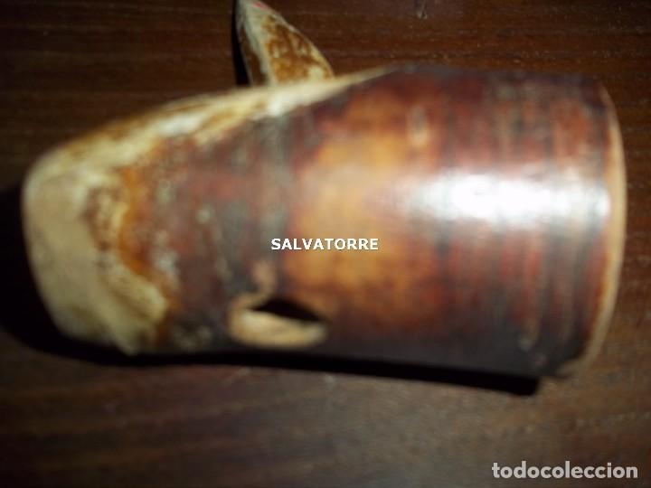 Coleccionismo: CAZOLETA PIPA FUMAR. NARIZUDO. - Foto 5