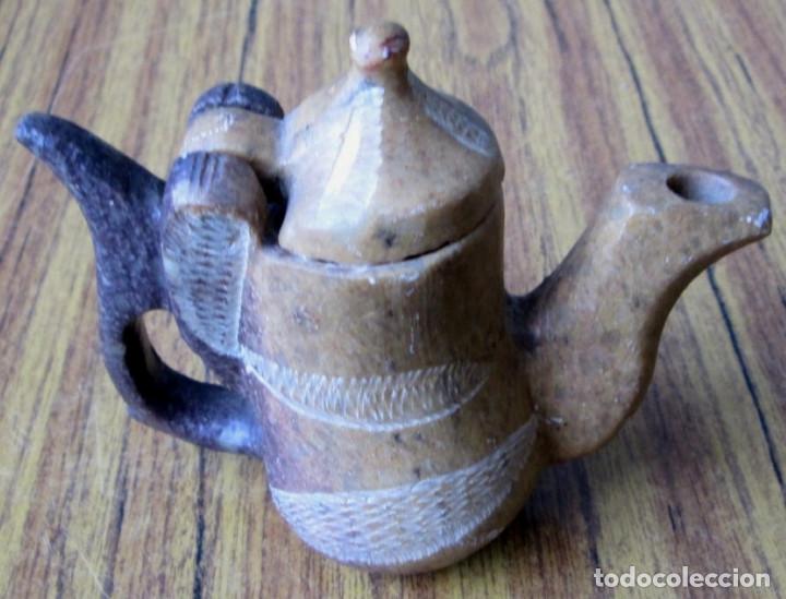 Coleccionismo: CAFETERA PIEDRA MADRE - Foto 1