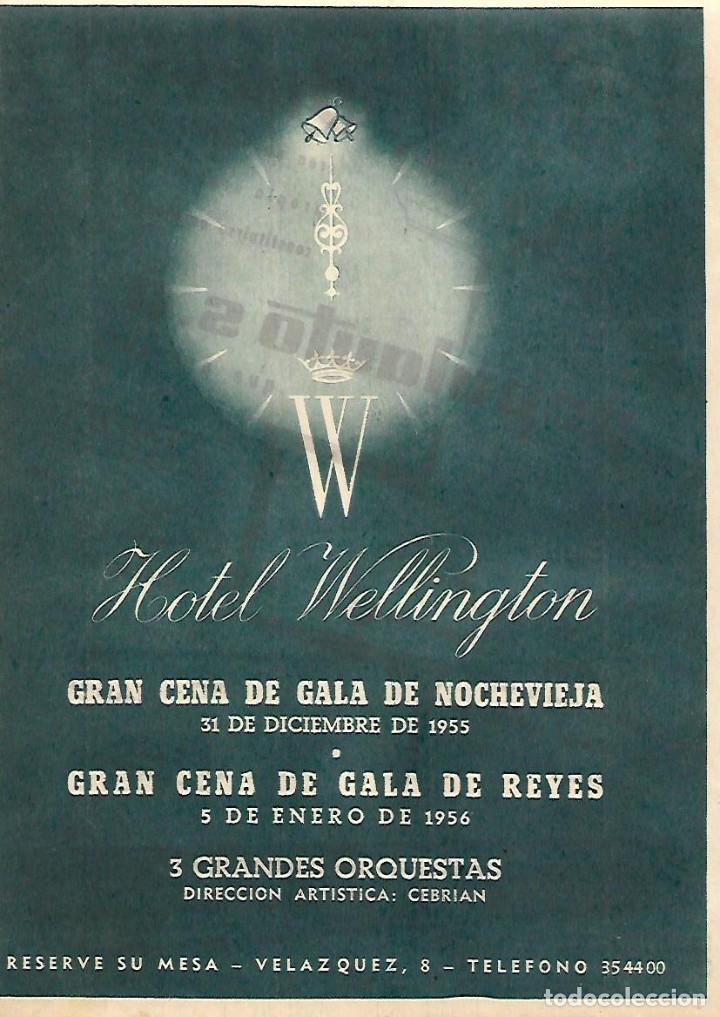 año 1955 recorte prensa publicidad hotel wellin - Compra venta en ...
