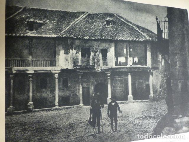 Collecting paper: PEDRAZA SEGOVIA LA PLAZA ANTIGUA LAMINA HUECOGRABADO 1933 21 X 29 CMTS