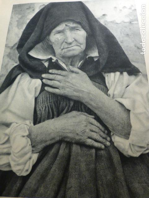 Collectionnisme: ANS&Oacute; HUESCA MUJER ANSOTANA ANTIGUA LAMINA HUECOGRABADO 1933 21 X 29 CMTS