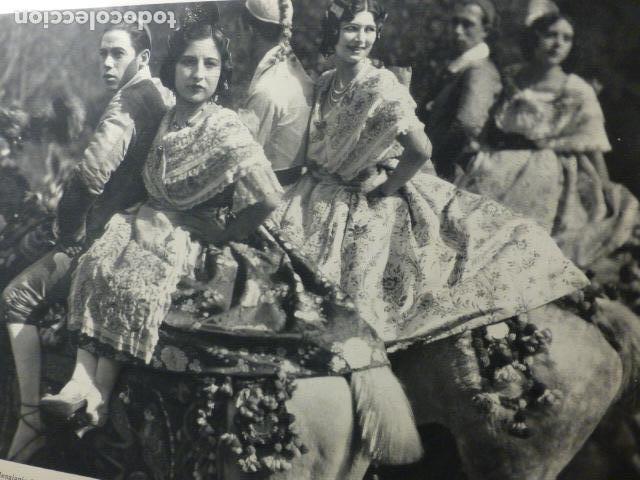 Collectionnisme: VALENCIA GRUPAS VALENCIANAS ANTIGUA LAMINA HUECOGRABADO 1933 21 X 29 CMTS