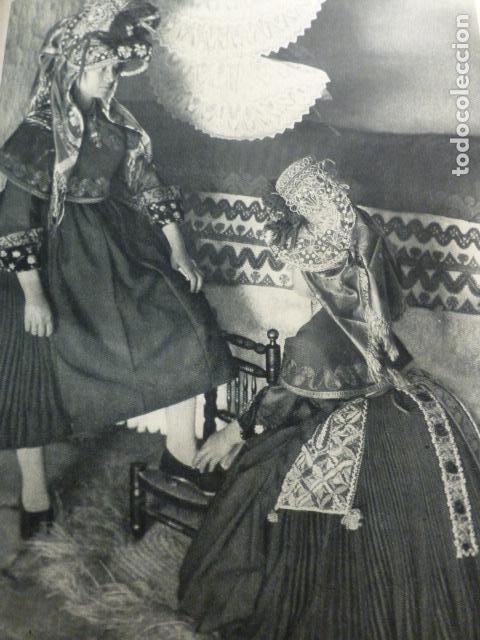 Collectionnisme: MONTEHERMOSO CACERES TIPOS ANTIGUA LAMINA HUECOGRABADO 1933 21 X 29 CMTS