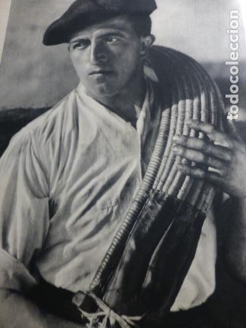 Sammelleidenschaft Papier: PAIS VASCO PELOTARI VASCO ANTIGUA LAMINA HUECOGRABADO 1933 21 X 29 CMTS