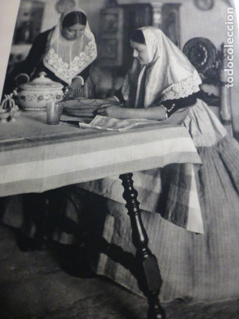 Sammelleidenschaft Papier: MALLORCA BALEARES MUJERES MALLORQUINAS ANTIGUA LAMINA HUECOGRABADO 1933 21 X 29 CMTS