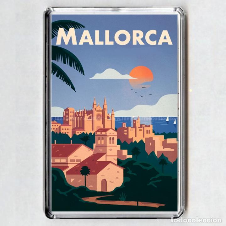 Coleccionismo: IMAN acr&iacute;lico NEVERA - MALLORCA - Foto 1