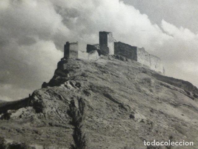 Colecionismo: SAN ESTEBAN DE GORMAZ SORIA CASTILLO ANTIGUA LAMINA HUECOGRABADO A&Ntilde;OS 40