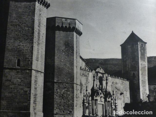 Collectionnisme: POBLET TARRAGONA MONASTERIO ANTIGUA LAMINA HUECOGRABADO A&Ntilde;OS 40