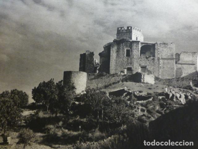 Collectionnisme: BELVIS DE MONROY CACERES CASTILLO ANTIGUA LAMINA HUECOGRABADO A&Ntilde;OS 40