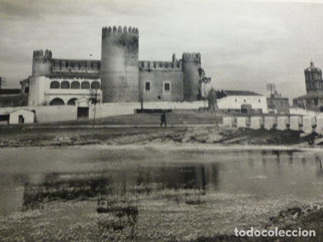Collecting paper: ZAFRA BADAJOZ CASTILLO ANTIGUA LAMINA HUECOGRABADO A&Ntilde;OS 40