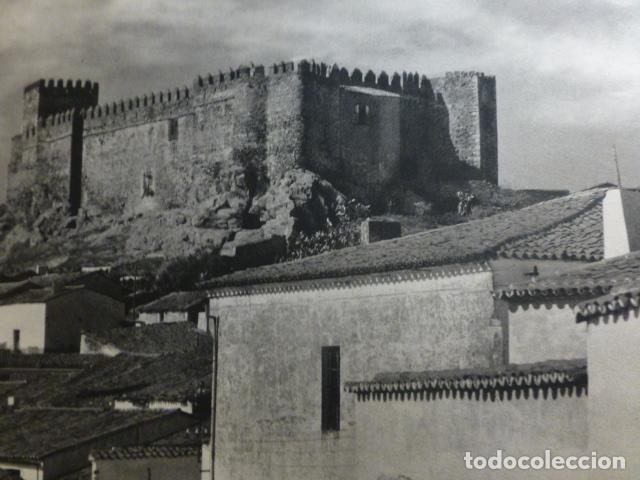 Collectionnisme: SEGURA DE LEON BADAJOZ CASTILLO ANTIGUA LAMINA HUECOGRABADO A&Ntilde;OS 40