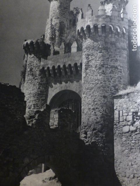 Collecting paper: PONFERRADA LEON CASTILLO ANTIGUA LAMINA HUECOGRABADO A&Ntilde;OS 40