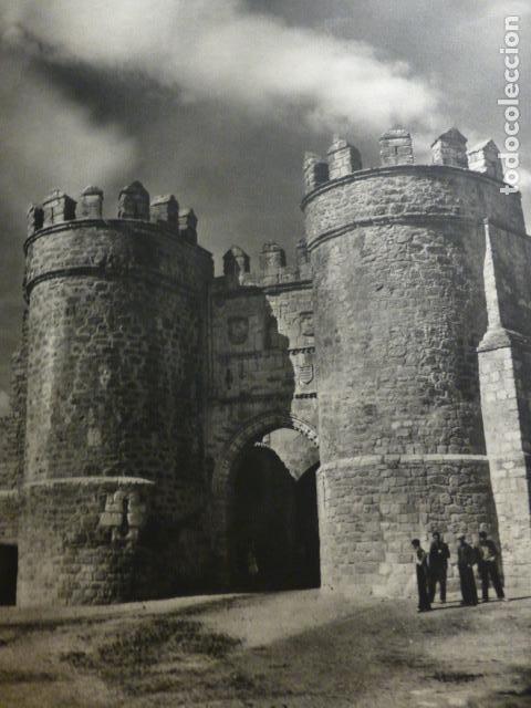 Collectionnisme: VILLALPANDO ZAMORA PUERTA ANTIGUA LAMINA HUECOGRABADO A&Ntilde;OS 40