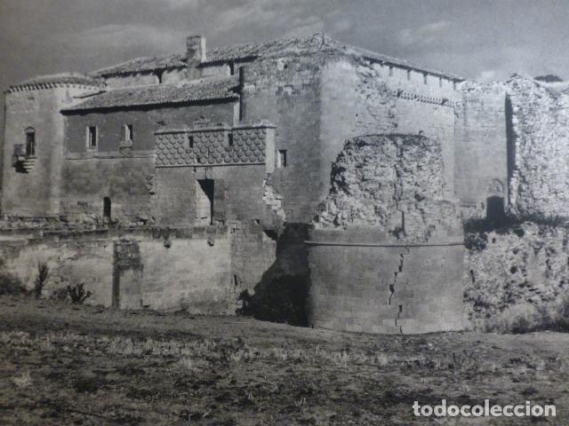 Collecting paper: VILLANUEVA DE TOPAS SALAMANCA CASTILLO ANTIGUA LAMINA HUECOGRABADO A&Ntilde;OS 40