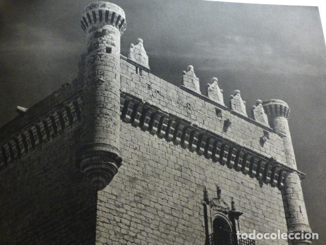 Collectionnisme: BELMONTE DE CAMPOS VALLADOLID CASTILLO ANTIGUA LAMINA HUECOGRABADO A&Ntilde;OS 40
