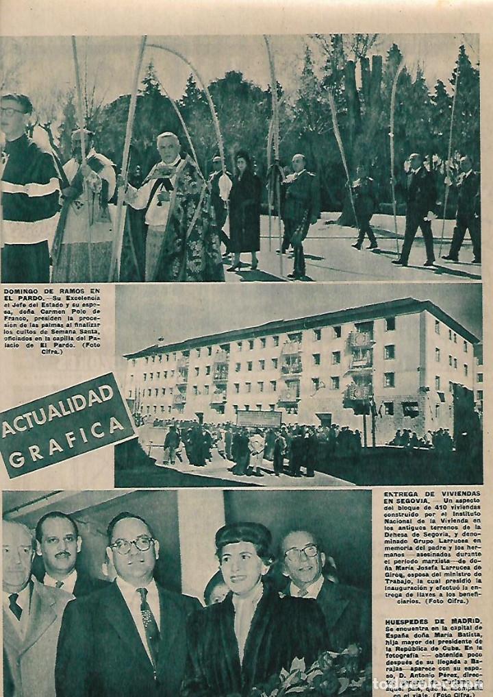 Collecting paper: A&Ntilde;O 1955 RECORTE PRENSA PUBLICIDAD ENTREGA VIVIENDAS EN DEHESA DE SEGOVIA GRUPO LARRUCEA