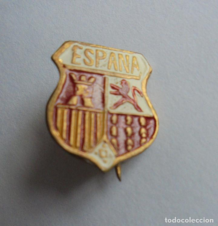 Colecionismo: Broche vintage esmaltado Espa&ntilde;a