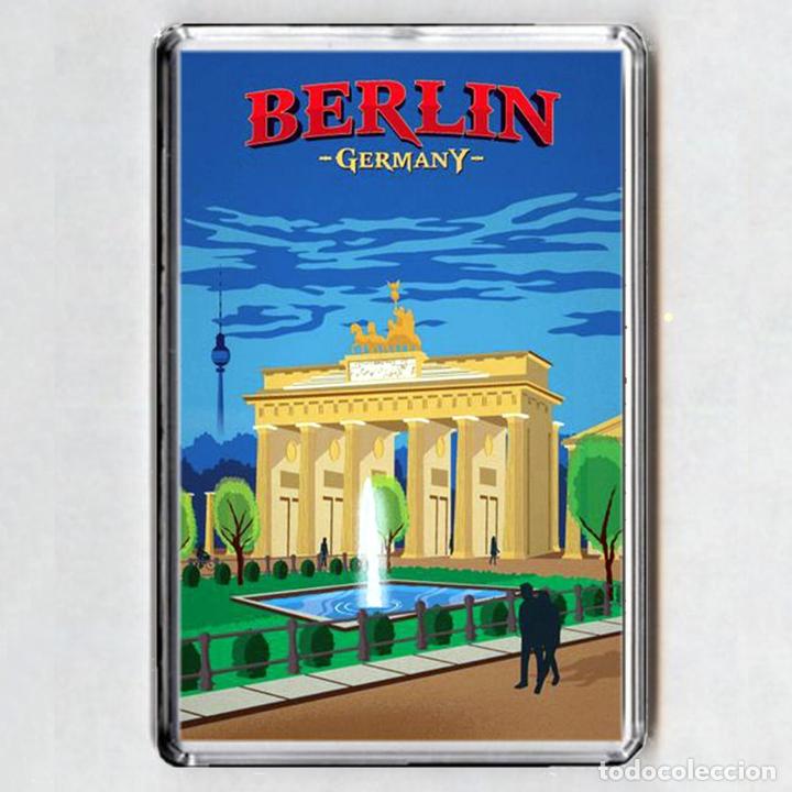 Coleccionismo: IMAN acr&iacute;lico NEVERA - Berlin - Foto 1