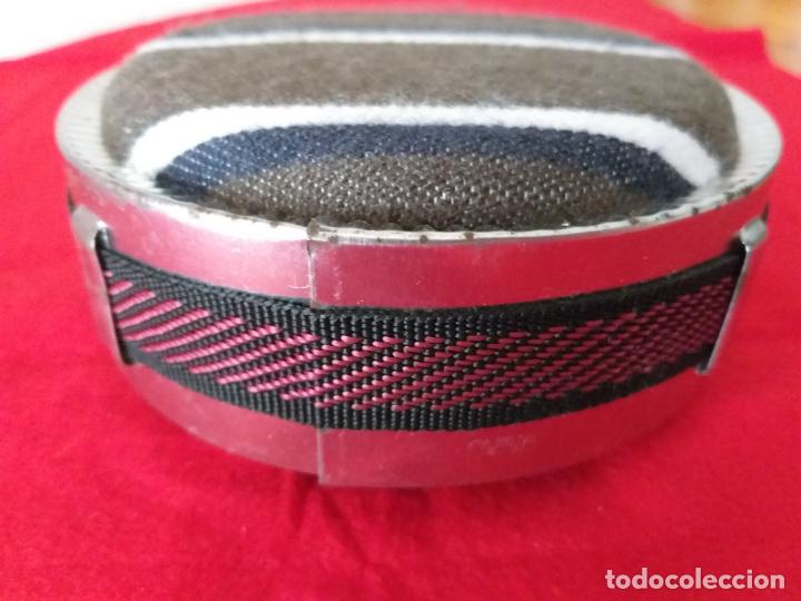 Coleccionismo: Cantimplora de aluminio forrada con tela. - Foto 4