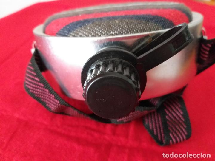 Coleccionismo: Cantimplora de aluminio forrada con tela. - Foto 5