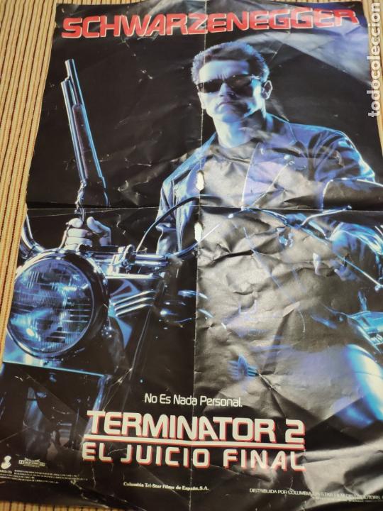 Coleccionismo: POSTER TERMINATOR II. - Foto 2