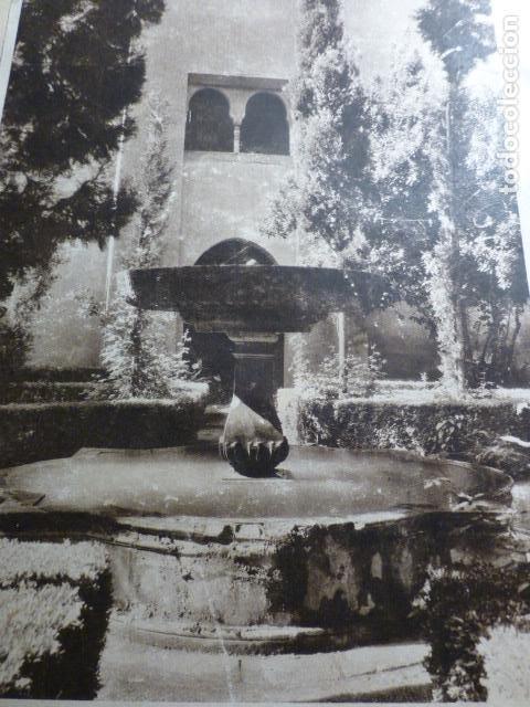 Collezionismo: GRANADA ALHAMBRA ANTIGUO HUECOGRABADO A&Ntilde;OS 30
