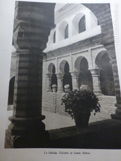 Collezionismo: SANTA MARIA DE LA RABIDA HUELVA CLAUSTROS ANTIGUO HUECOGRABADO A&Ntilde;OS 30