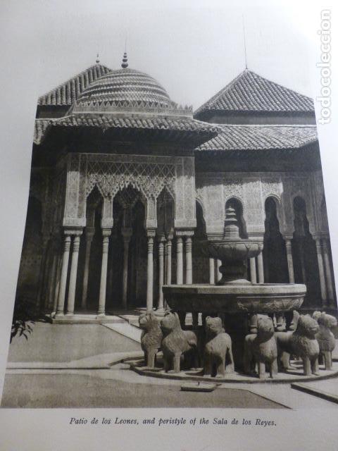 Coleccionismo: GRANADA ALHAMBRA PATIO DE LOS LEONES ANTIGUO HUECOGRABADO A&Ntilde;OS 30