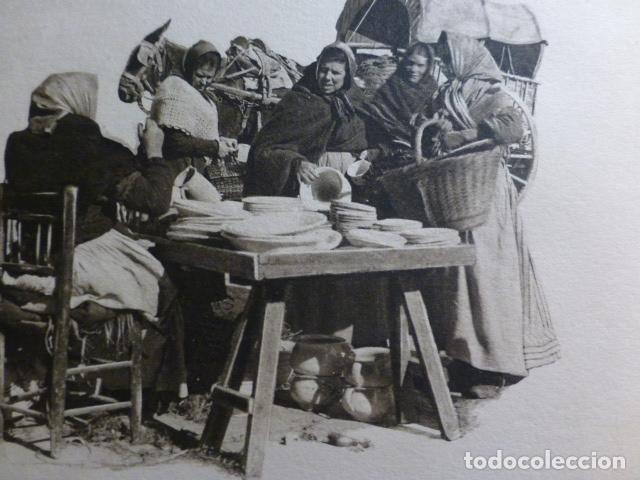 Collezionismo: SEVILLA ESCENA DE MERCADO ANTIGUO HUECOGRABADO A&Ntilde;OS 30