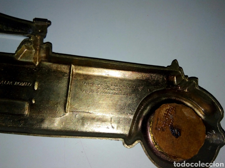 Coleccionismo: Termometro alfa romeo metal - Foto 3