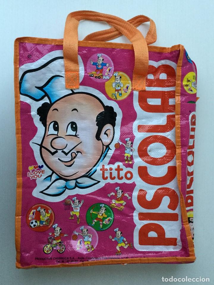 Collectionnisme: Bolsa con asas Churruca &ndash; tito Piscolab