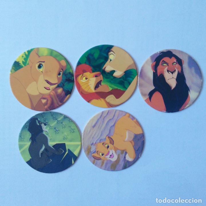Coleccionismo: REY LEON CAPS LION KING CAP TAZOS TAZO PANINI DISNEY CAP PANINI