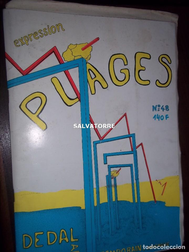 Coleccionismo: REVISTA REVUE PLAGES EXPRESSION.NUMERO 48.NUMERADA.ARTE CONTEMPORANEO.ROBERTO GUTIERREZ