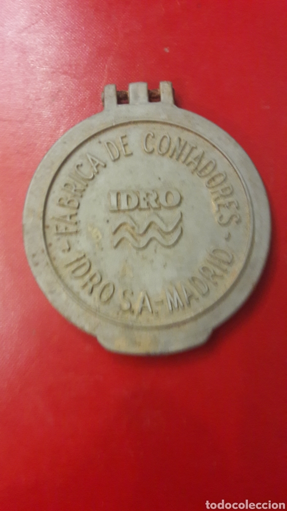 Collectionnisme: Tapa contador Idro fabrica Madrid