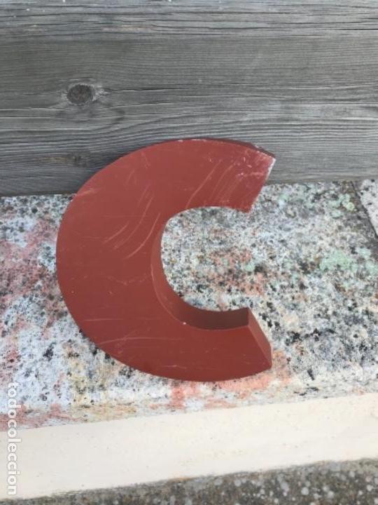 Coleccionismo: Letras aluminio, a&ntilde;o 70 - Foto 3