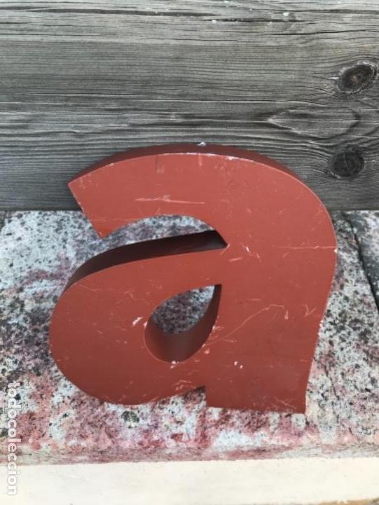 Coleccionismo: Letras aluminio, a&ntilde;o 70 - Foto 4
